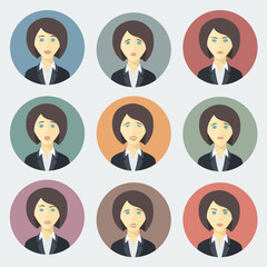 Emotions of Business Woman