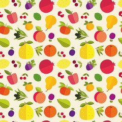 fruit seamless pattern