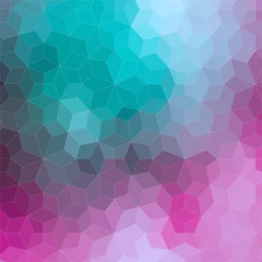Fototapeten Ornamental 2D geometric colorful background © igor_shmel