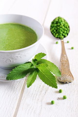 Minty Pea Soup