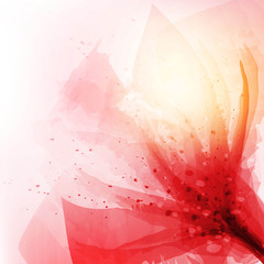 Obrazy na Plexi  kwiaty wektor tło