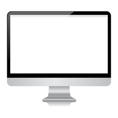 Fototapeta premium modern desktop computer screen vector design