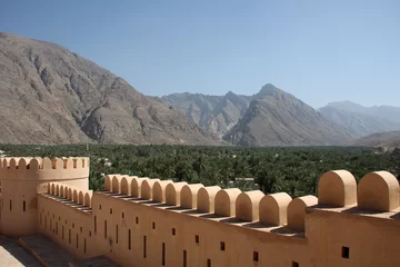 Tapeten Gründungsarbeit Oman-Festung