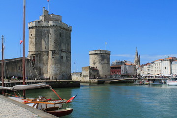 Naklejka premium Tour de la lanterne à La Rochelle, France