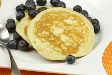 pancakes et myrtilles 22052015