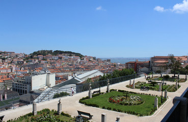 Fototapeta premium Lisbon Panorama, Portugal