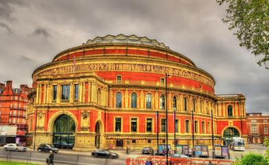 The Royal Albert Hall, an arts venue in London