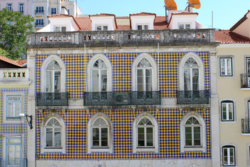 Typical House, Lisbon, Portugal