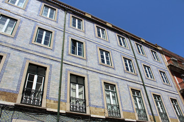 Fototapeta na wymiar Typical House, Lisbon, Portugal