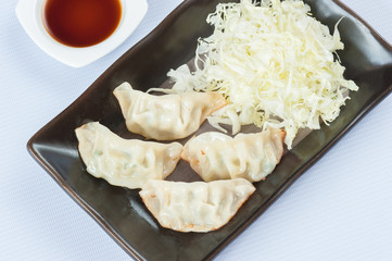 Gyoza (Dry-Fried Dumplings)