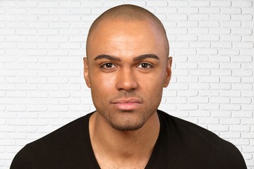 Naklejka premium Men, Latin American and Hispanic Ethnicity, Human Face.