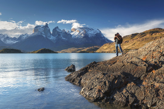 National park Torres del Paine, Patagonia, Chile