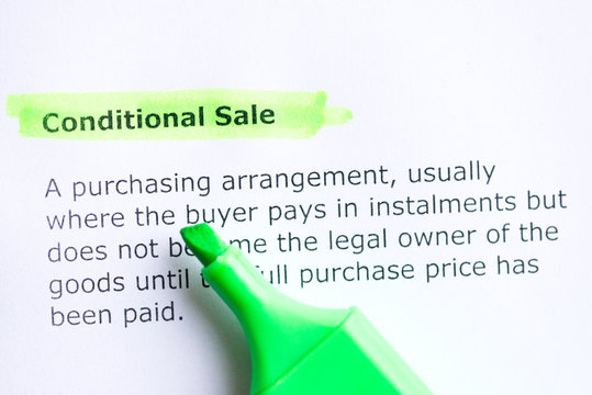 conditional sale