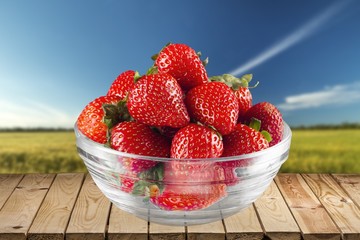 Strawberry, Berry, Fruit.
