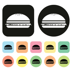 Hamburger icon. Burger icon