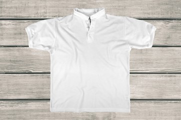 T-Shirt, White, Blank.