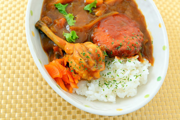 美味しそうなカレーライス