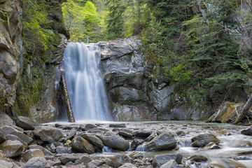 Pruncea waterfall on the Casoca river