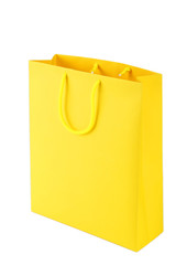 Colorful shopping bags isolated on white