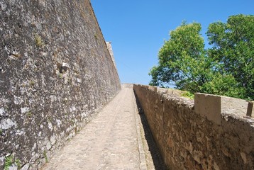 Fototapeta na wymiar New Fortress of Corfu