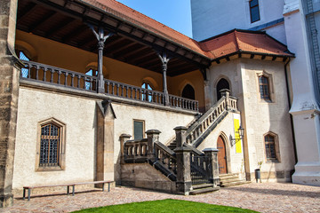 Albrechtsburg is a late Gothic castle