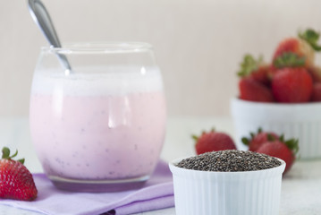 Chia y Fresas