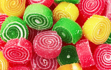 Fototapeta na wymiar Sweet colorful candy