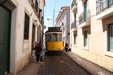 Tram Lisbon, Funicular, Portugal