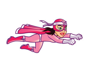 Teenage Super Hero Girl