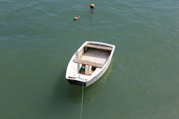 Fototapeta na wymiar Little Boat and Sea