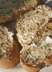 bread with garlic butter