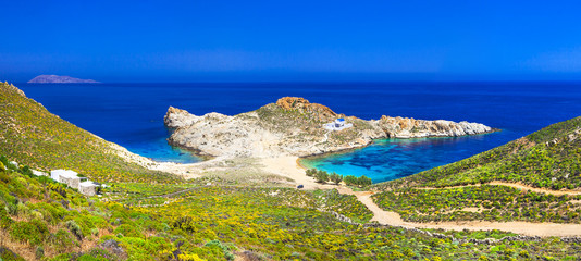 beautiful beaches of Greek islands - Serifos, Agios Sostis
