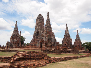 Pagoda at Wat Chaiwattanaram Temple, Ayutthaya, Thailand