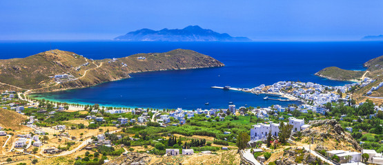 panoramic view of beautiful Serifos island, Greece (Cyclades)