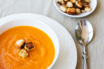 Vegetable cream soup