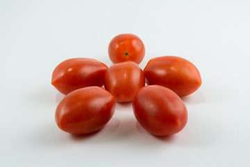 Flower from cherry tomato