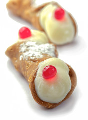 Sicilian cannoli