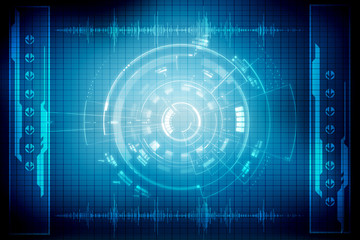 Background conceptual image of digital 3d icons