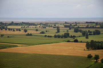 Campagna nei pressi di Mont-Saint-Michel