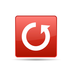vector icon of return