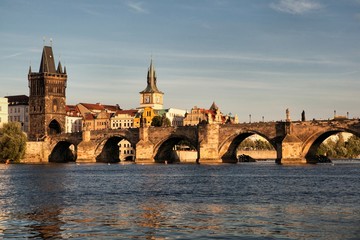 Fototapeta na wymiar beautiful and historic Prague, the capital of the Czech Republic
