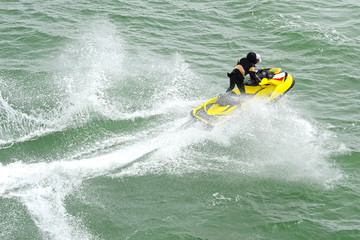 Obraz premium Jetski