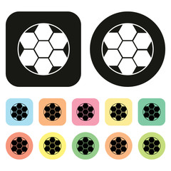 Obraz premium Football icon. Ball icon