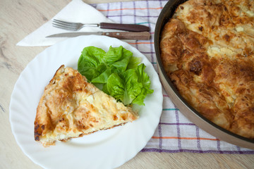 Slice of Cheese Pie