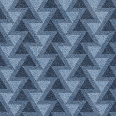 Abstract paneling pattern - seamless pattern - blue jeans backgr