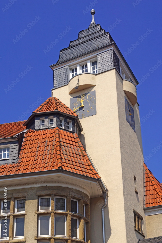 Wall mural Altes Rathaus in KREFELD-FISCHELN