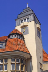 Fototapeta na wymiar Altes Rathaus in KREFELD-FISCHELN