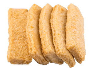 Raw fish fingers or fish stick
