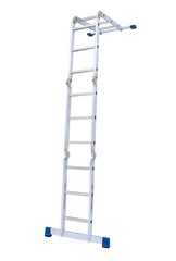  metal step-ladder isolated