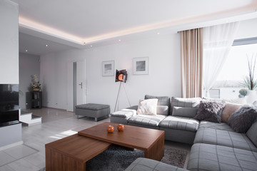 Contemporary designed room